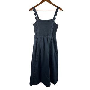 Vineyard Vines‎ Seersucker Scalloped Sundress Size XS